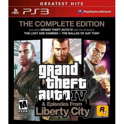 Grand Theft Auto IV - Complete Edition [PS3, английская версия]